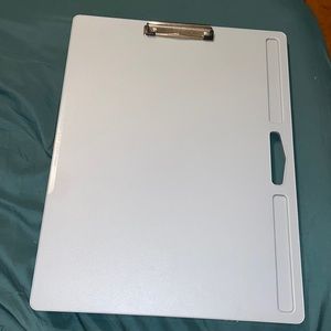 Grey lap desk